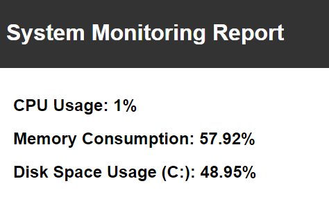 Example Report